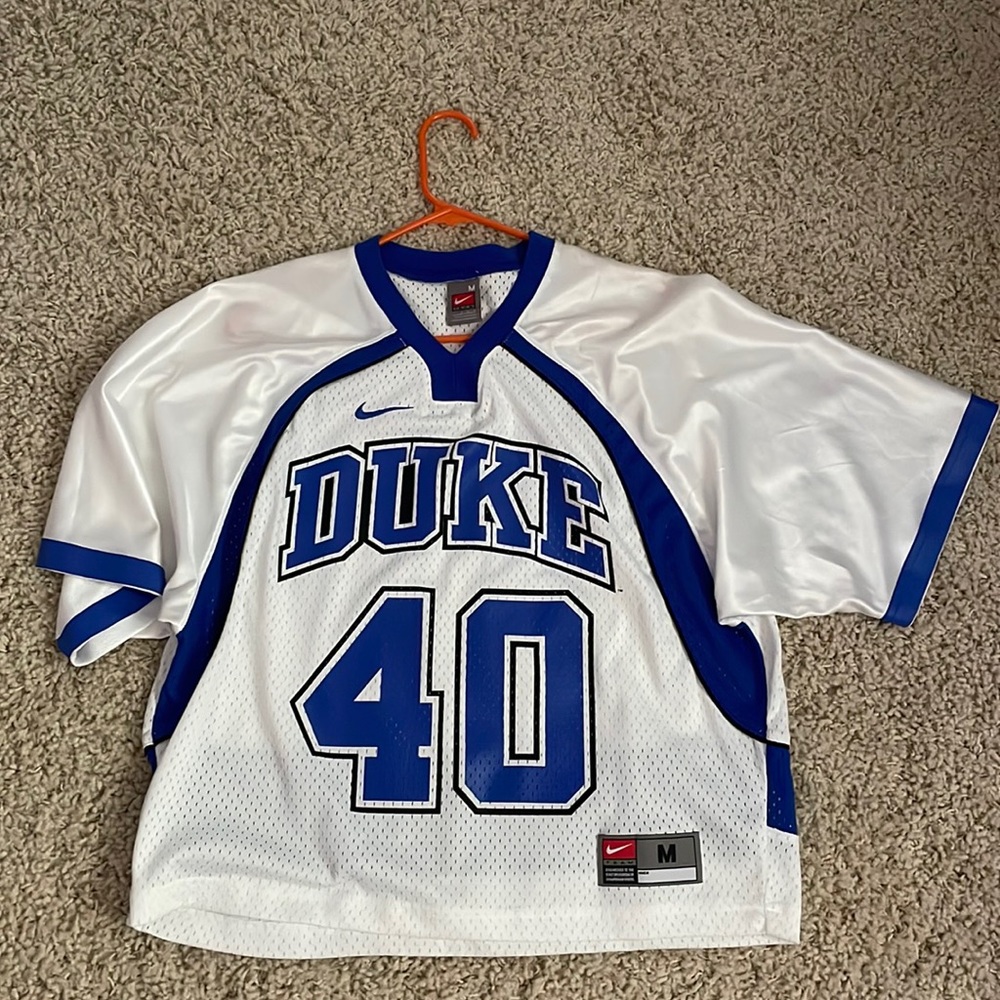 Duke lacrosse jersey, size medium